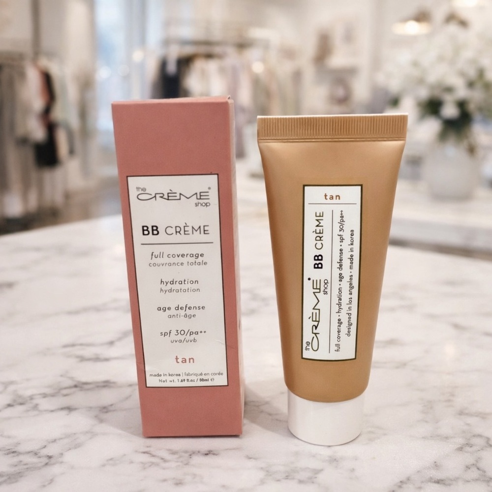The Crème Shop BB Crème Full Coverage SPF 30 PA+++ Tan 50ml